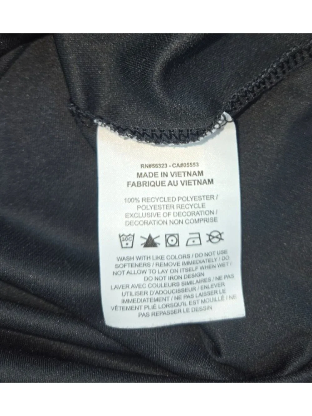 Nike Dri-Fit Mens Standard Fit Black Polo XL - Baseball Collar